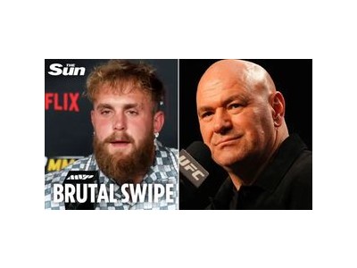 제이크 폴 UFC 회장 공개 저격에 논란