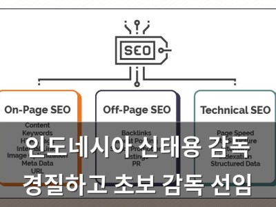 인도네시아 신태용 감독 경질하고 초보 감독 선임